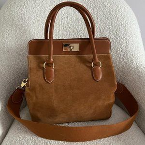Hermes Toolbox 26 - Brown Suede